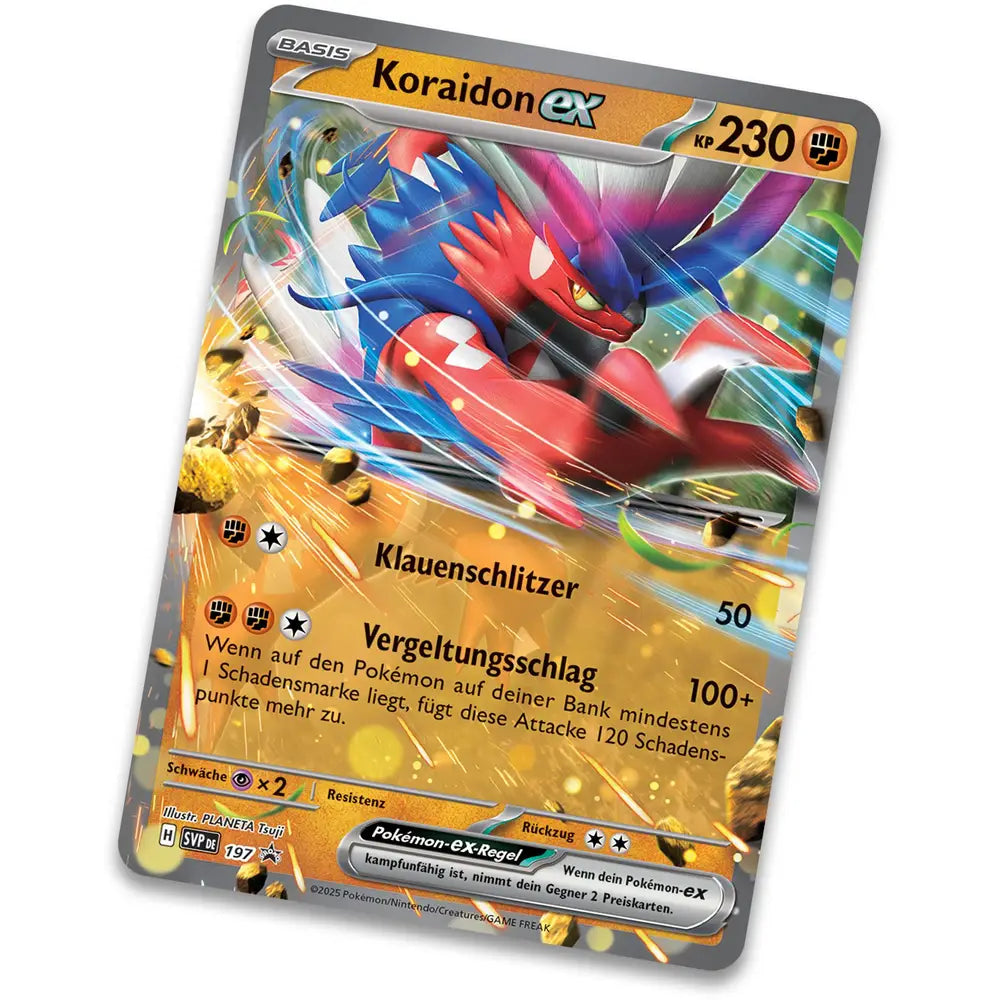 Pokémon-Tin Schlagkräftige Legenden #121 - Koraidon Ex