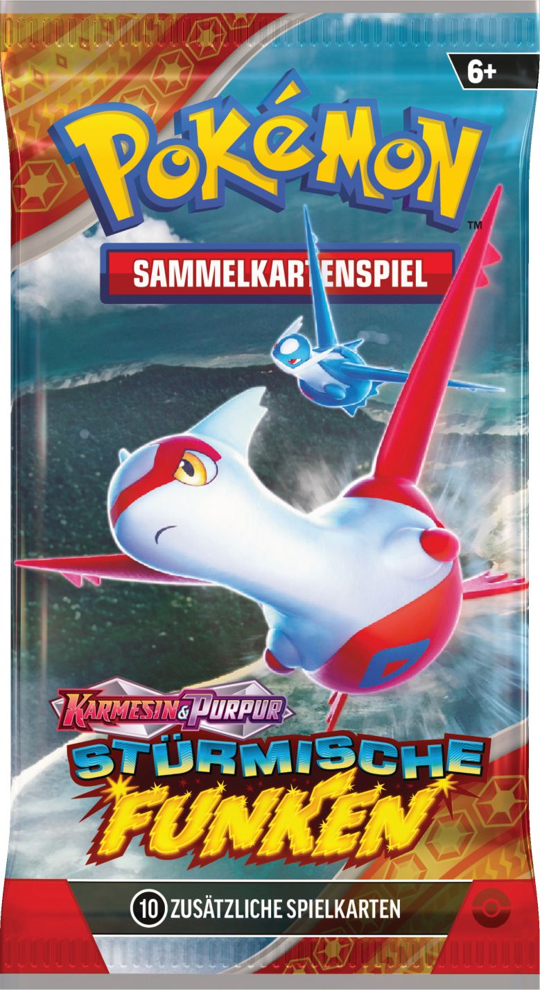 Booster-Pack Stürmische Funken - KP08 Pokémon TCG