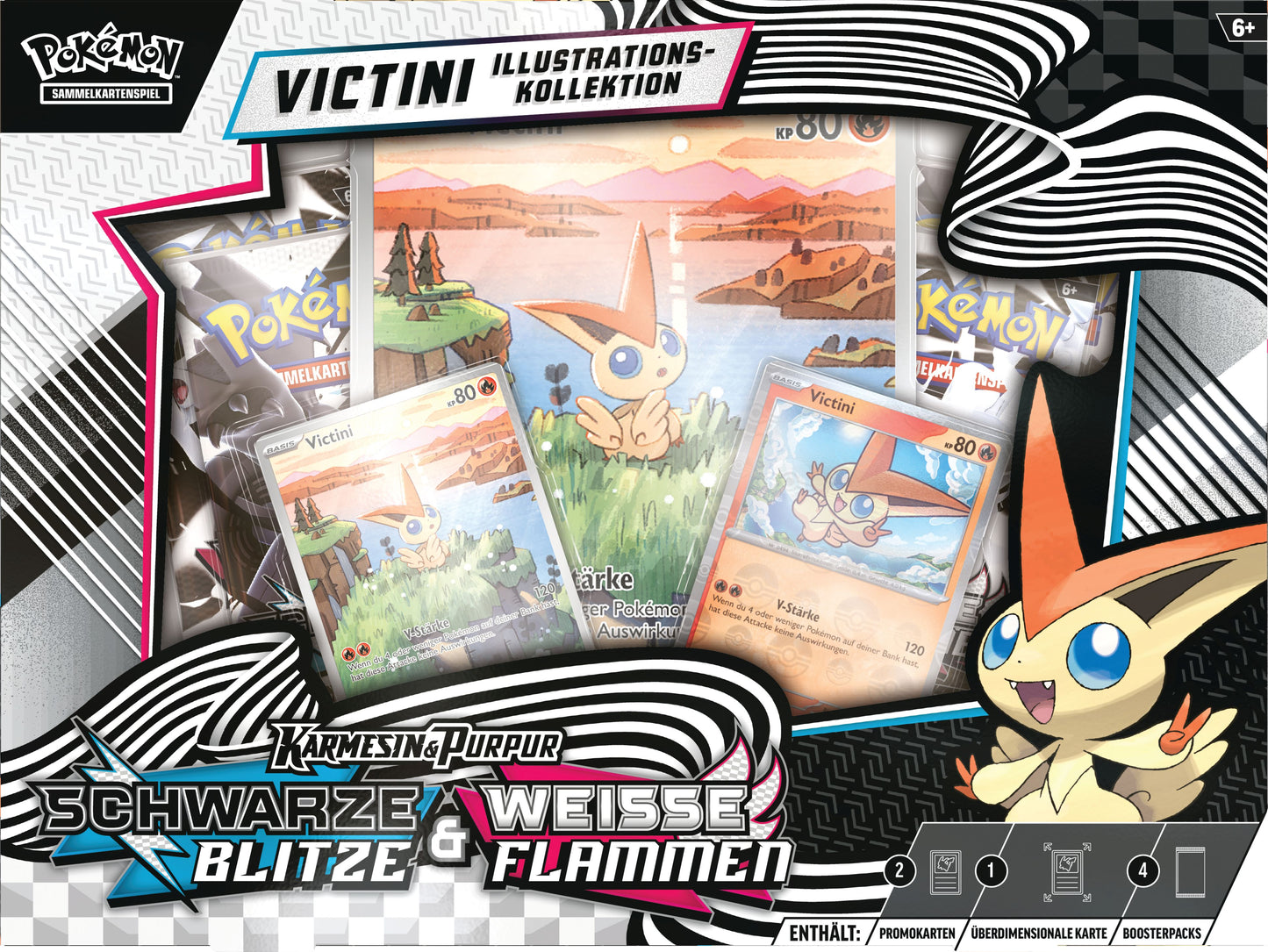 KP 10.5 Victini Illustrations-Kollektion, Deutsch