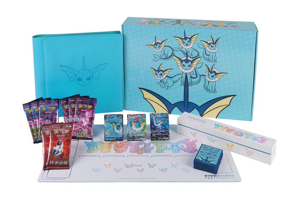 Eevee Gx Gift Box Vaporeon/Aquana(S-CN) Pokémon TCG