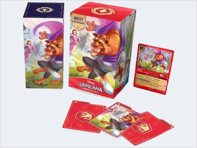 Die Schöne und das Biest Geschenk-Box, Disney Lorcana - Deutsch