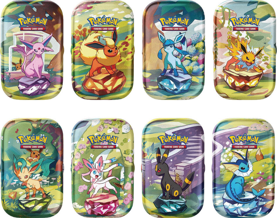 Pokémon - Prismatic Evolutions SV08.5 Mini Tin Display (EN)