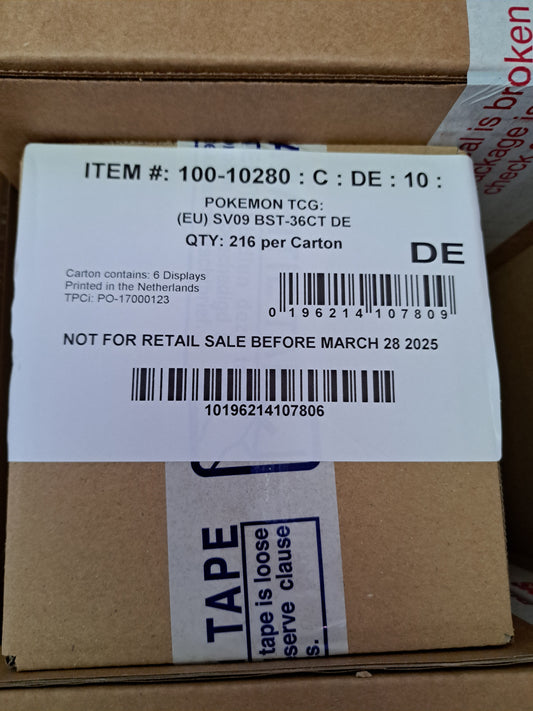 6x Booster Display KP09 Reisegefährten - Sealed Case