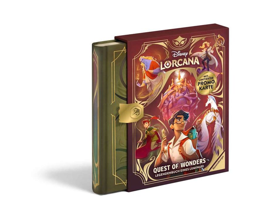 Disney Lorcana - Quest of Wonders - Legendenbuch eines Luminari - Buch