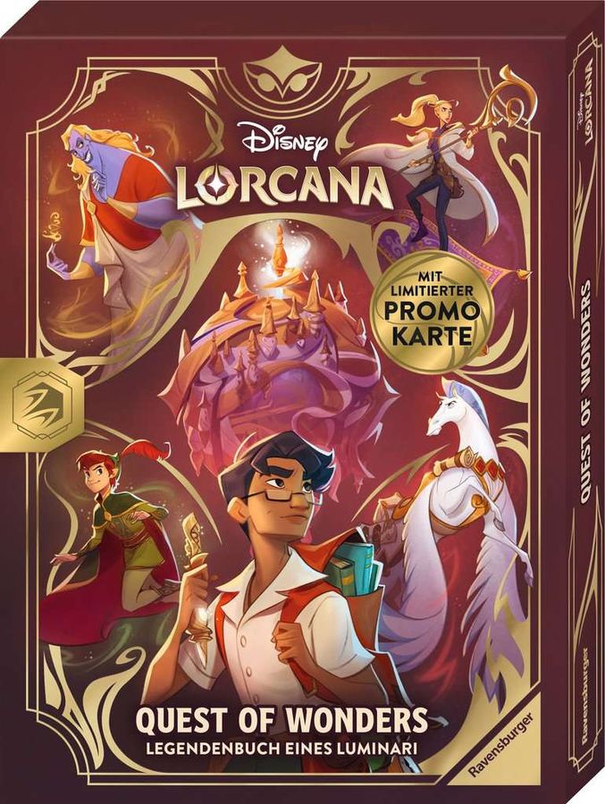Disney Lorcana - Quest of Wonders - Legendenbuch eines Luminari - Buch