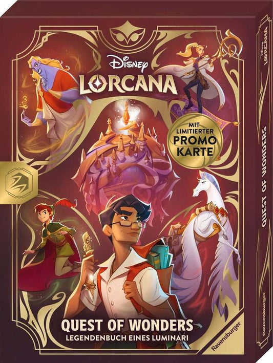Disney Lorcana - Quest of Wonders - Legendenbuch eines Luminari - Buch