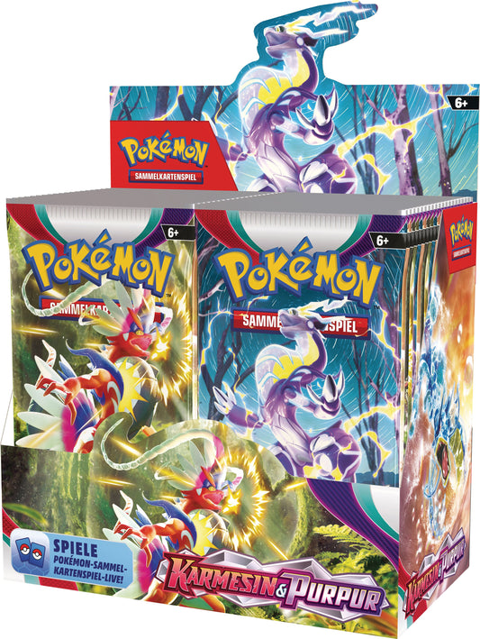 KP01 Karmesin & Purpur 36er Booster-Display, Sealed