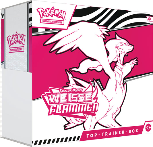 KP 10.5 Weisse Flammen Top-Trainer-Box Reshiram, Deutsch