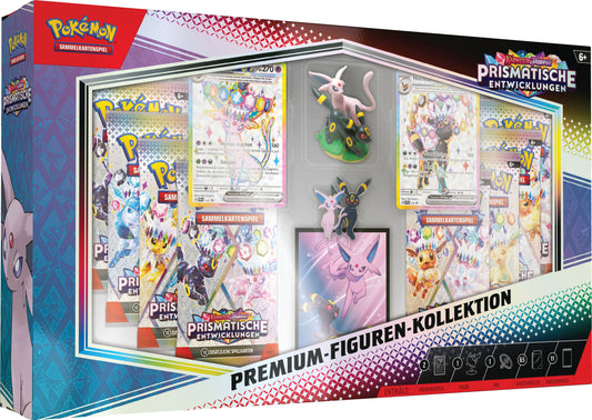 KP08.5 Prismatische Entwicklungen Premium-Figuren-Kollektion, Pokémon TCG