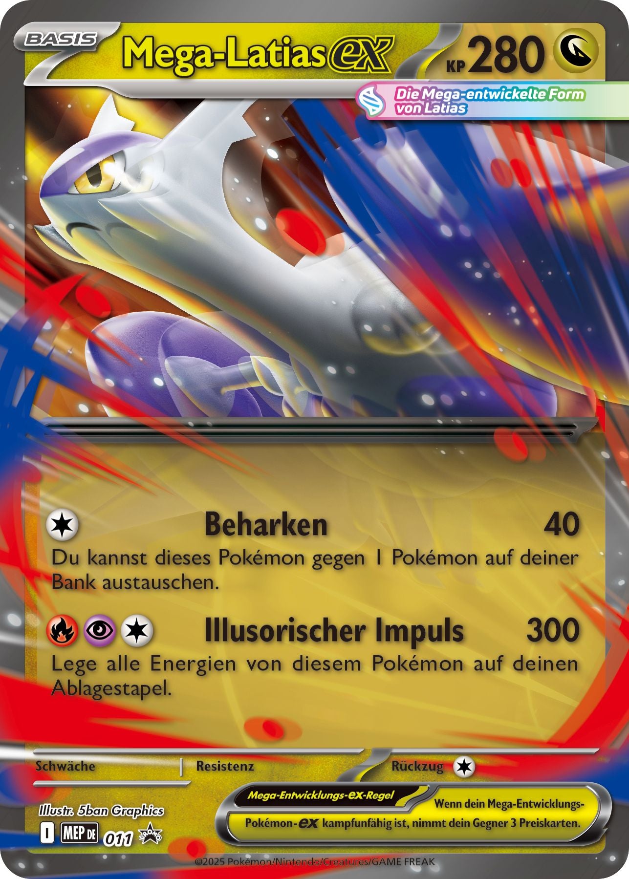 Mega-Latias Ex Kollektion, Deutsch, Pokémon TCG
