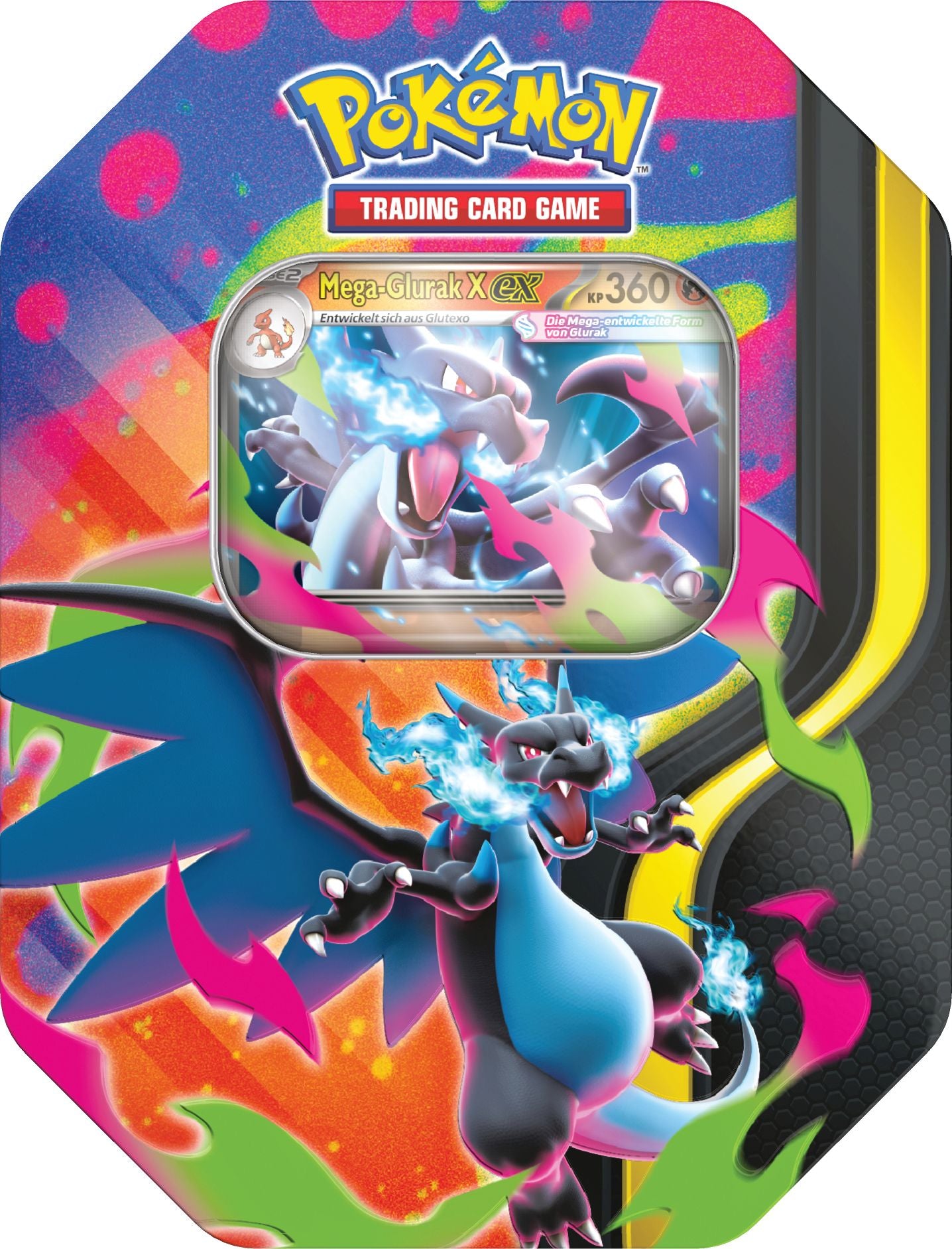 Mega-Glurak X ex-Tin - Pokémon-Tin #126