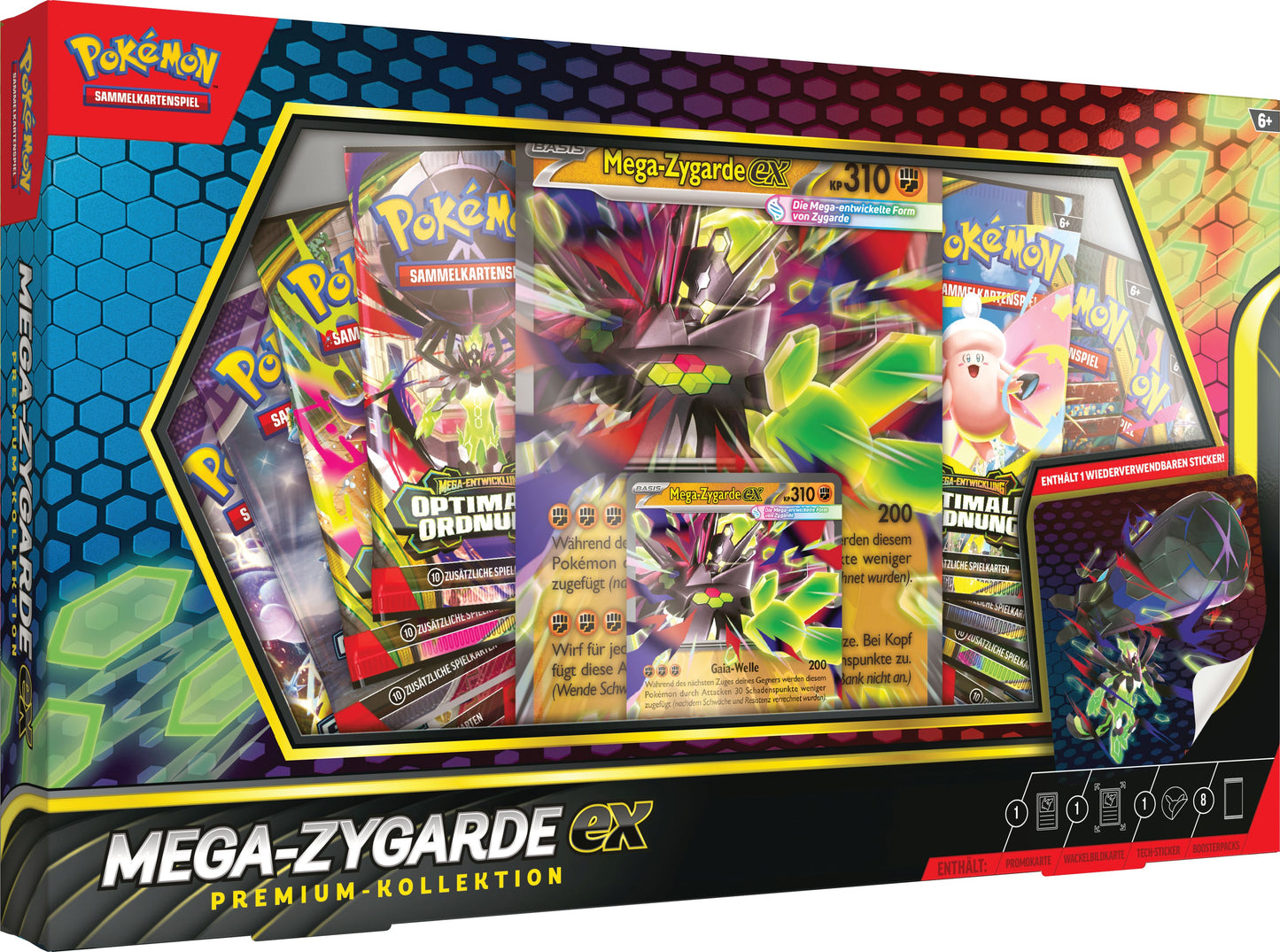 Mega-Zygarde Ex Premium-Kollektion, Deutsch, Pokémon TCG