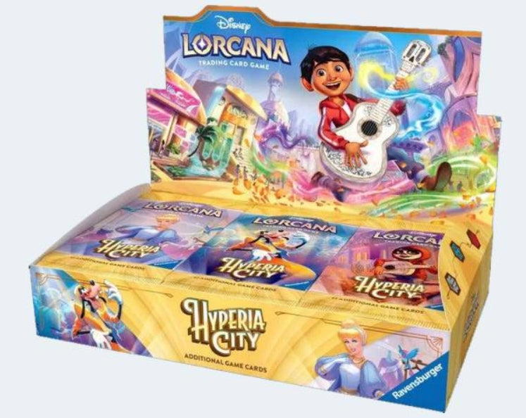 Disney Lorcana - Hyperia City - Display, Englisch