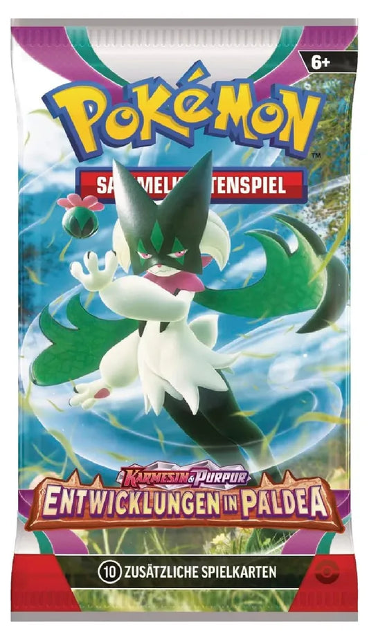 Booster-Pack Entwicklungen in Paldea -  Pokémon TCG