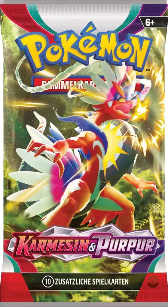 Booster-Pack Karmesin und Purpur -  Pokémon TCG